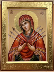 Богородица «Семистрельная» Образец 15 Вологда