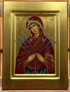 Богородица «Семистрельная» Образец 16 Вологда
